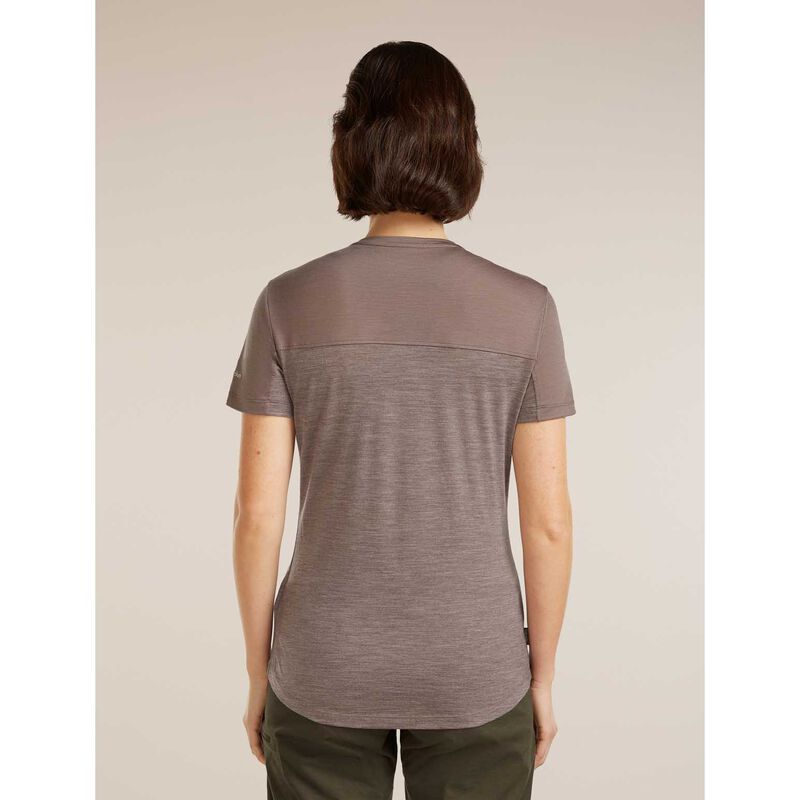 Icebreaker Womens Merino 125 Cool-Lite Sphere III SS Tee Colour Block image number 5